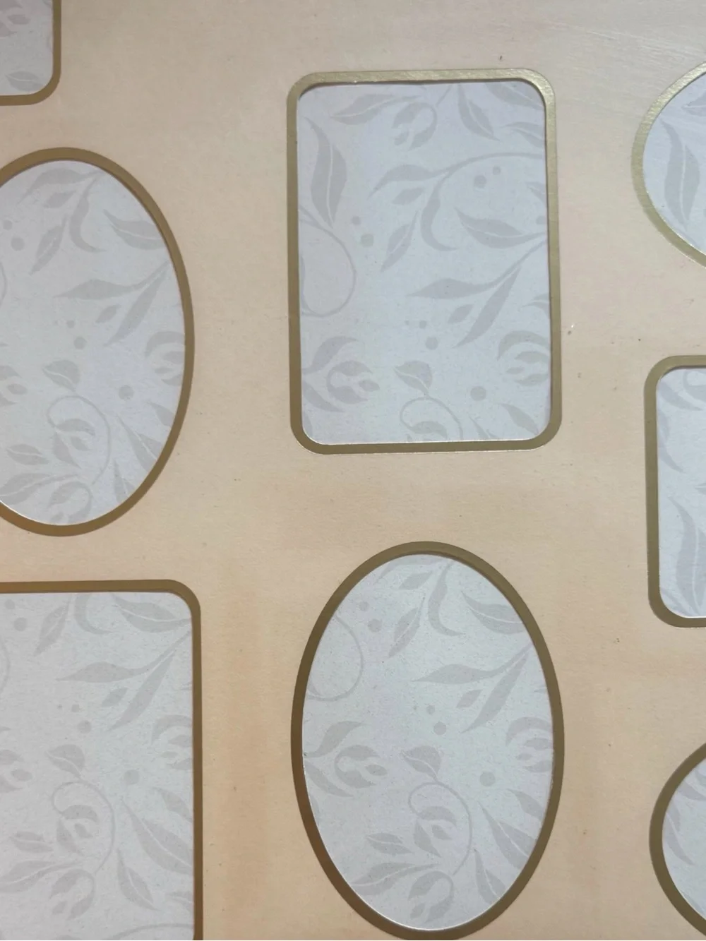 Gold Collage Frame Wall Album Gallery Wall Picture Photo Frame Holds 15 Photos